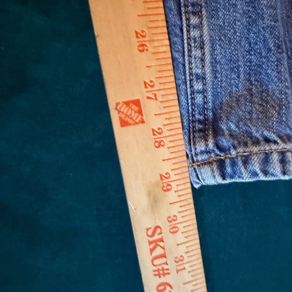 Urban Pipeline Loose Straight Jeans Men's 29x30 Blue‎ Denim Distressed